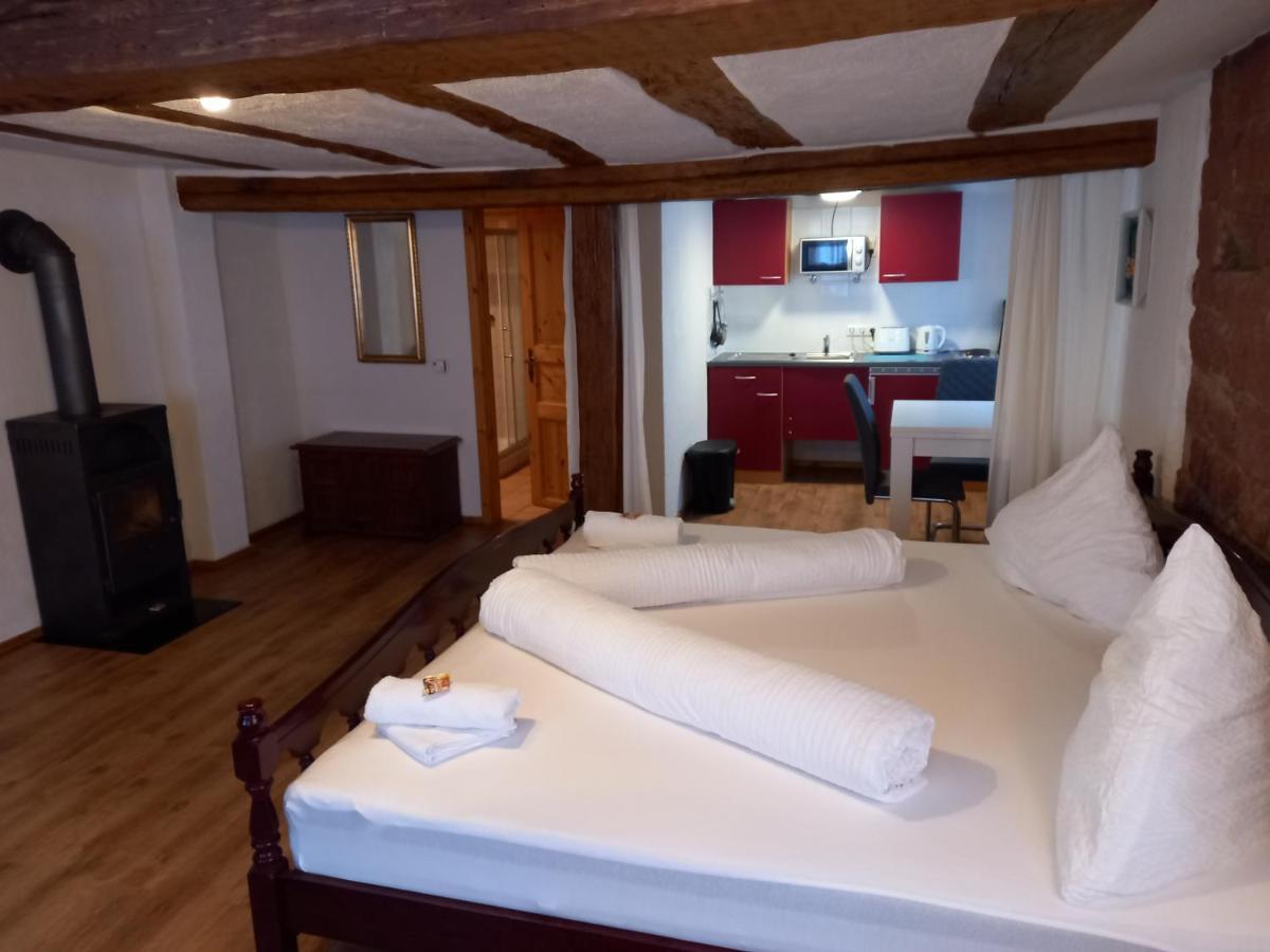 Gaestehaus Zum Salztrippler Rumbach Dış mekan fotoğraf